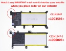 2icp4/63/134 7.5V 2셀 배터리 asus 노트북 배터리
