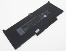 P28s002 7.6V 4셀 배터리 dell 노트북 배터리