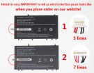Ewt117bl 3.7V 2셀 배터리 ematic 노트북 배터리 Ewt117bl 3.7V 2셀 배터리 ematic 노트북 배터리